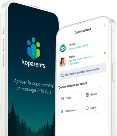 L'application pour parents séparés, Koparents
