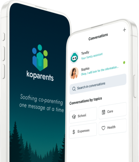 L'application pour parents séparés, Koparents